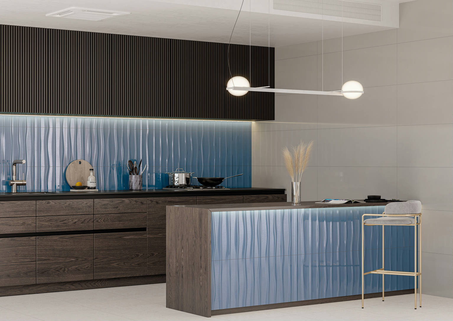 Chroma Blue 40x120 | Newker