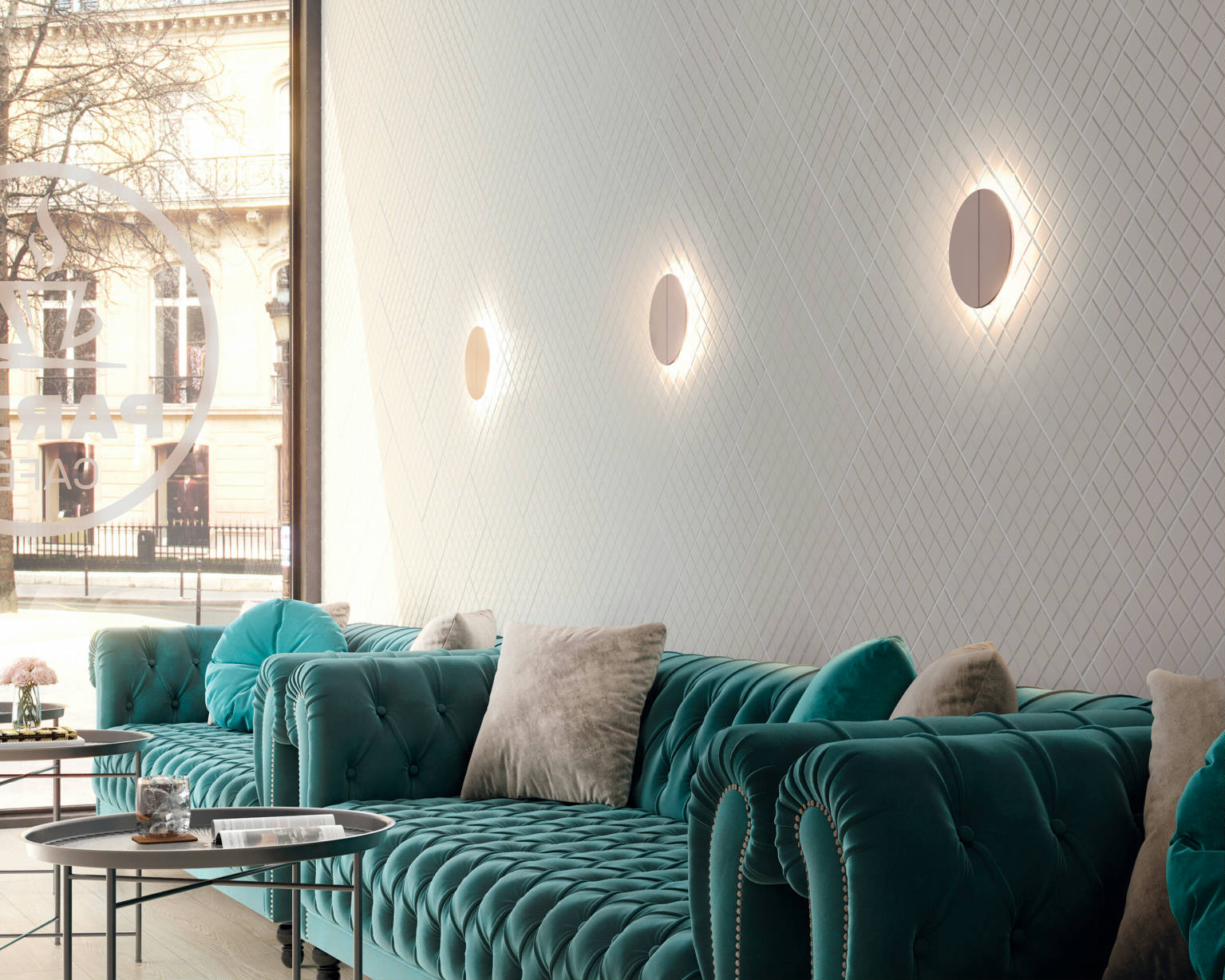 Soul Mosaic Matt White 25x75 | Newker