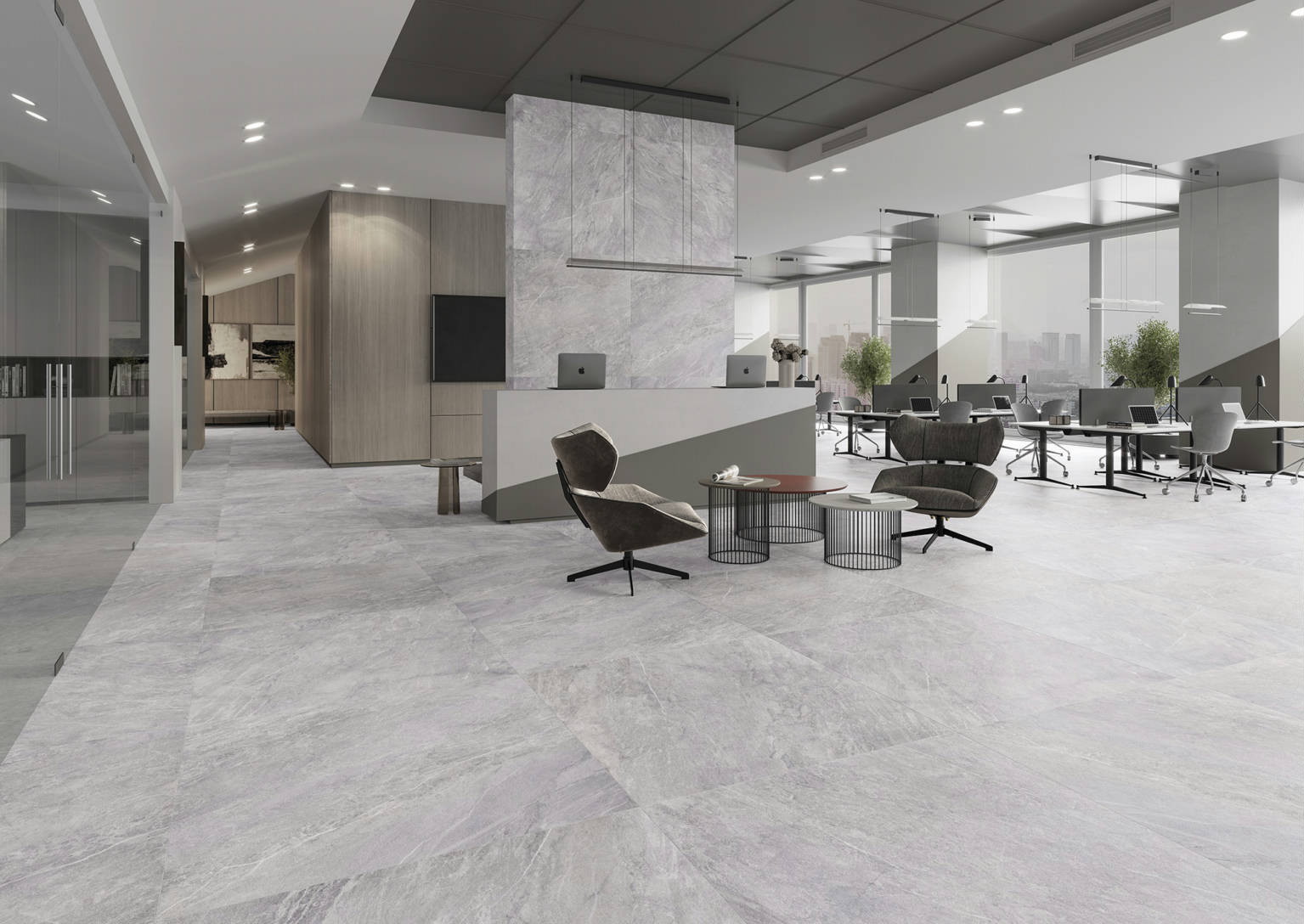 Savoia Grey 120x120 | Newker