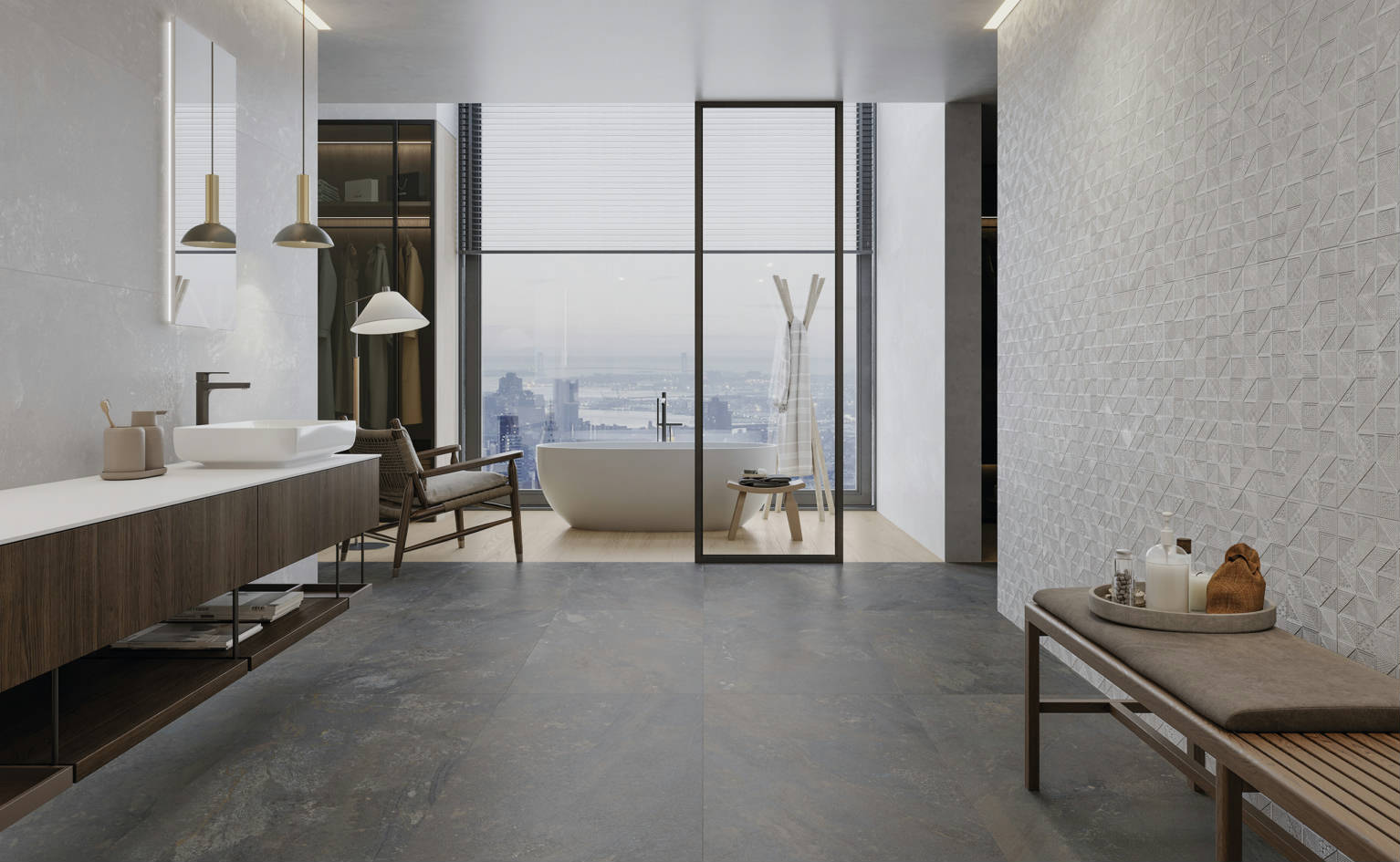 Spark Wall Silver 60x120 | Newker