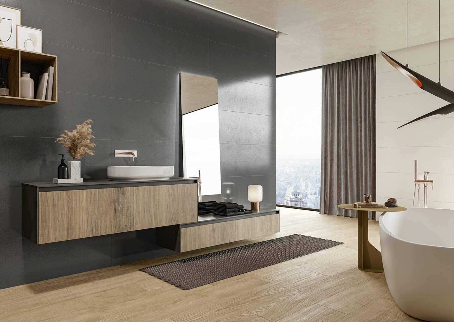 Lounge Walnut 25x150 | Newker