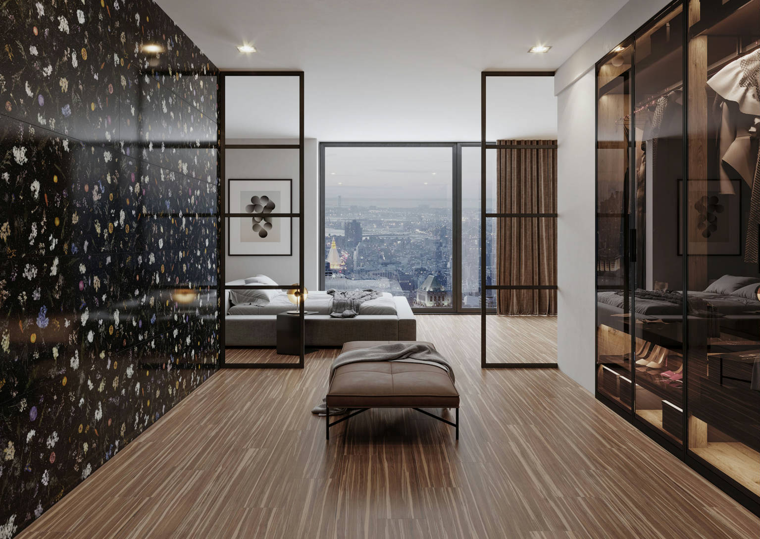 Space Decor Nanotech Black 60x120 | Newker