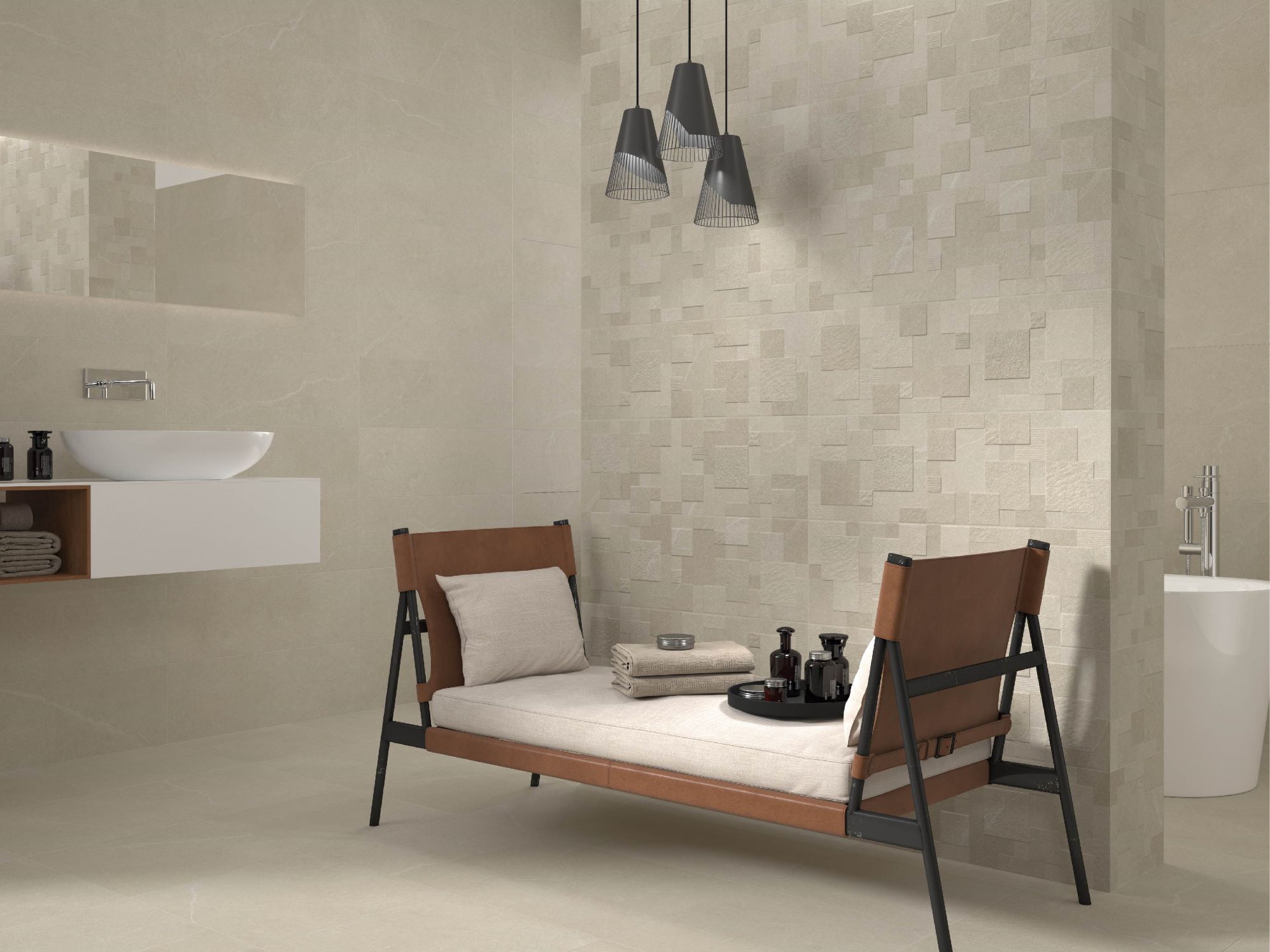 Stonework Sand 25x75 | Newker