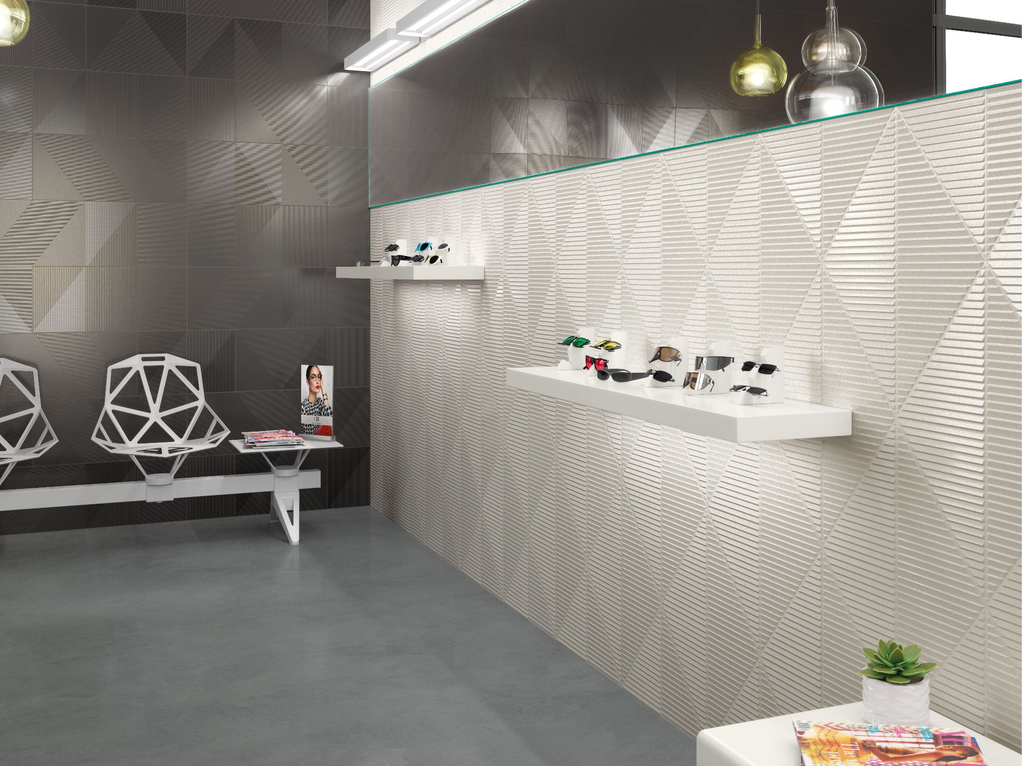 Tresor Decor White 31,5x90 | Newker